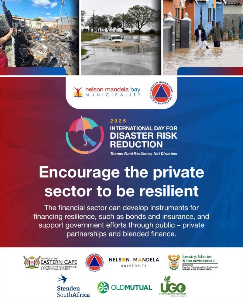 INTERNATIONAL DAY FOR DISASTER RISK REDUCTION SEMINAR - Raymond Mhlaba ...